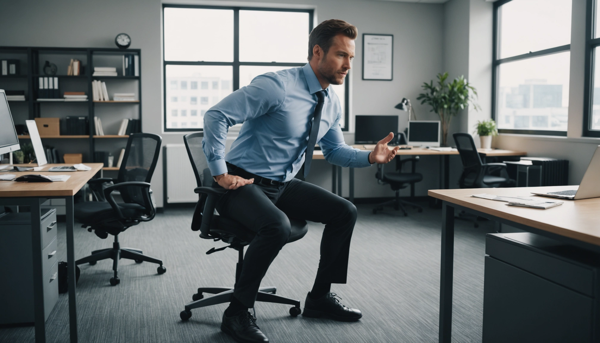 fitness im büro